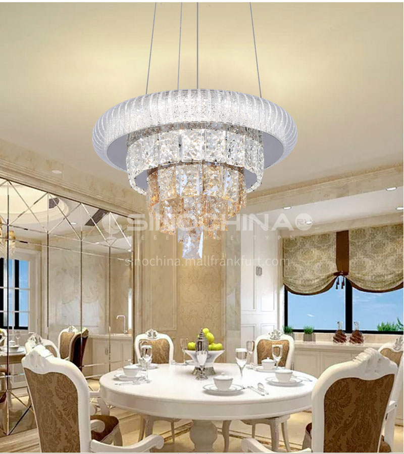 Crystal Living Room Chandelier Simple Modern Atmosphere Bedroom Dining Jtl 39882 Crystal Living Room Chandelier Simple, Simple Modern Dining Chandelier